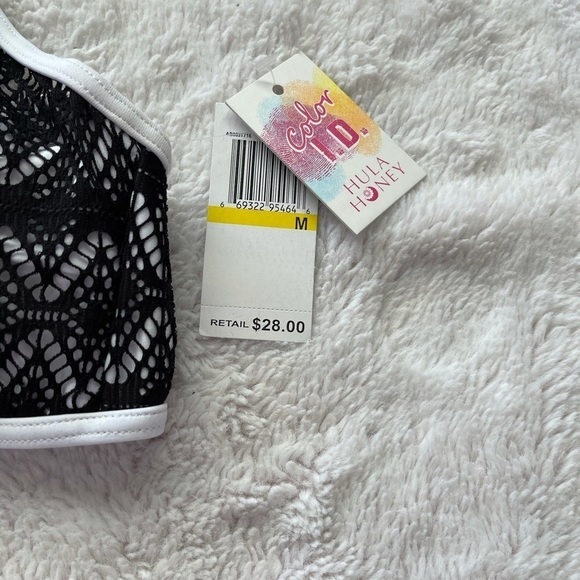 Hula Honey NWT halter crochet bikini top - Picture 2 of 5